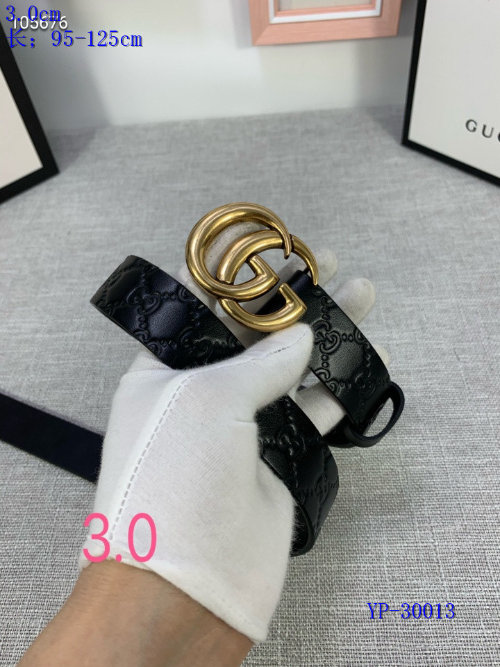 Gucci Belts 3.0CM Width 025